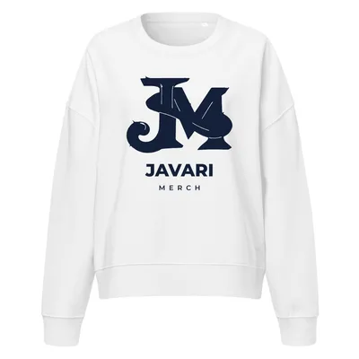 Women's Organic Crew Neck Stella Alma Sweatshirt in Cool Heather Grey