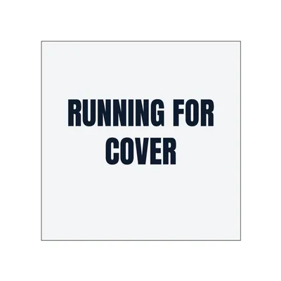 RUNNING FOR · COVER in White