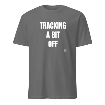 TRACKING · A BIT · OFF in Graphite Heather