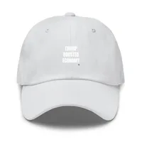 TRUMP · BOOSTED · ECONOMY — Dark Grey · One size