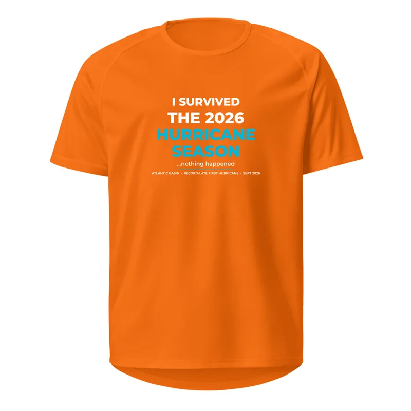 Unisex Sports Jersey in Neon Orange