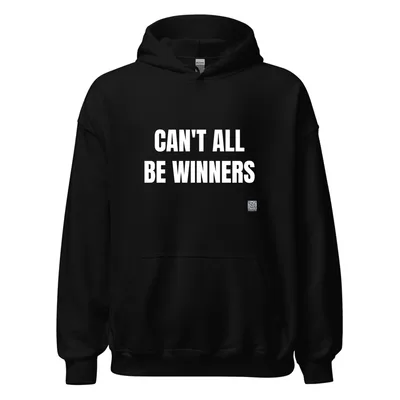 CAN'T ALL · BE WINNERS in Black