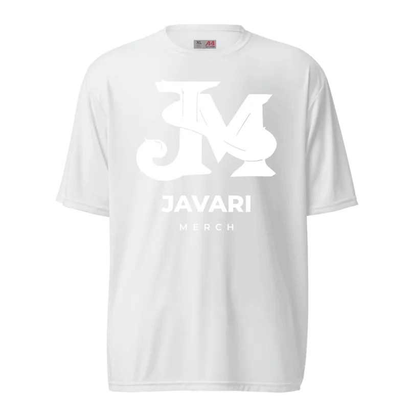 Unisex Performance Crew Neck T-Shirt in Black