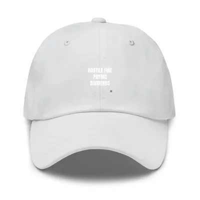 HOSTILE FIRE · PAYING · DIVIDENDS in Dark Grey