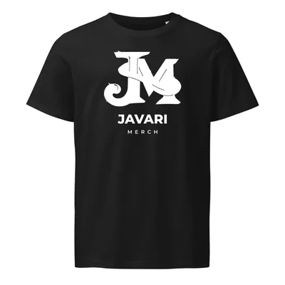 Unisex Organic Mid-Light Crafter T-Shirt in Black