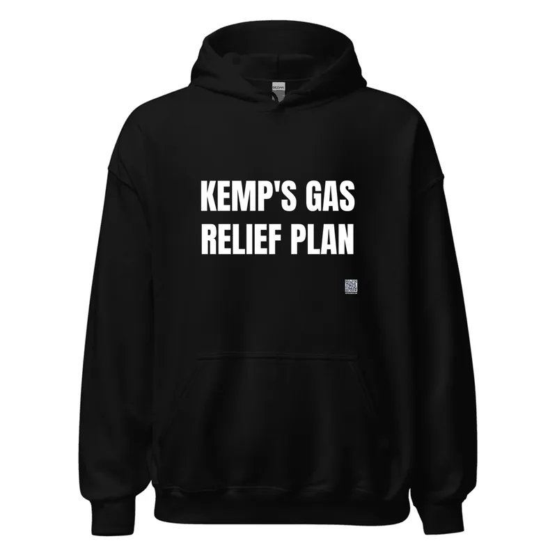 KEMP'S GAS · RELIEF PLAN in Black