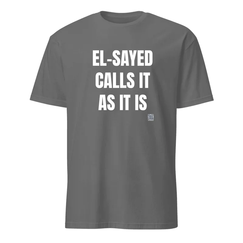 EL-SAYED · CALLS IT · AS IT IS in Graphite Heather