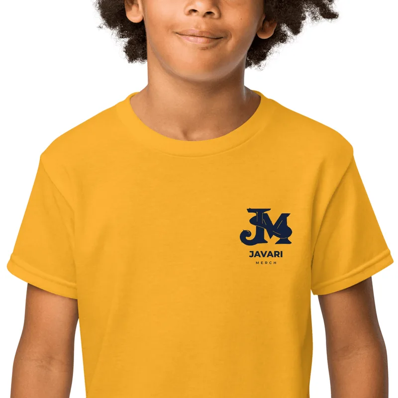 Youth Sports Tee in Gold