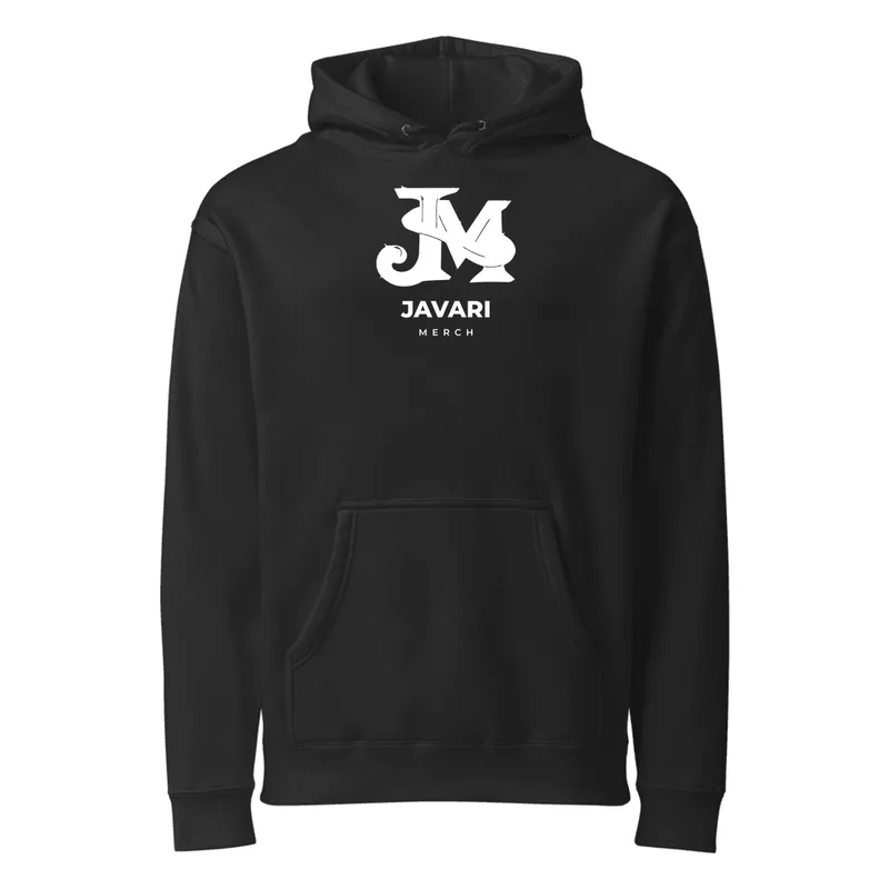 Unisex Heavyweight Hooded Sweatshirt in Black