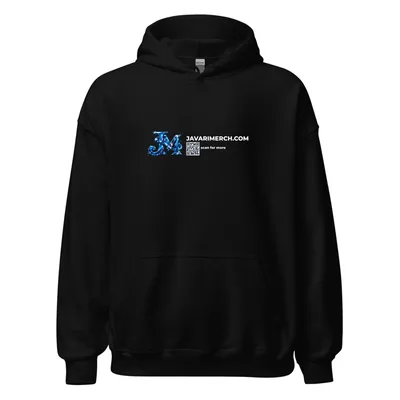 Javari Merch Hoodie in Black