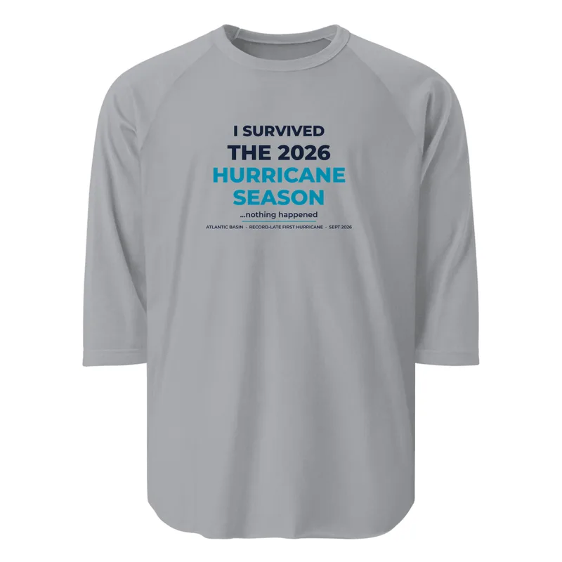 Unisex 3/4 Sleeve Raglan Shirt in Heather Grey/Heather Charcoal