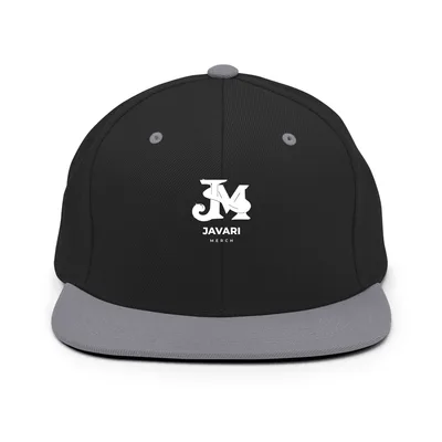 Classic Snapback in Black/ Silver