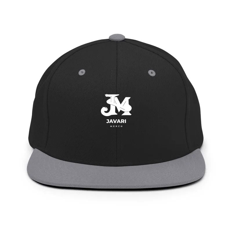 Classic Snapback in Black/ Silver
