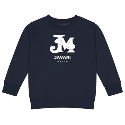 Kids Crew Neck Sweatshirt in Navy