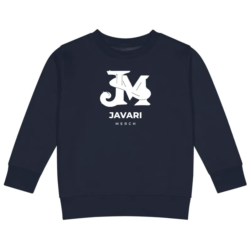 Kids Crew Neck Sweatshirt in Navy