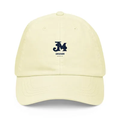 Pastel Baseball Hat in Pastel Lemon