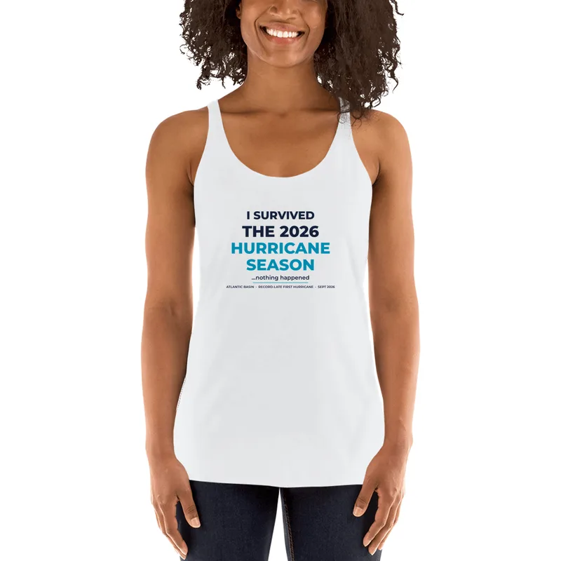 Women's Racerback Tank Top in Heather White
