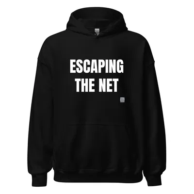 ESCAPING · THE NET in Black