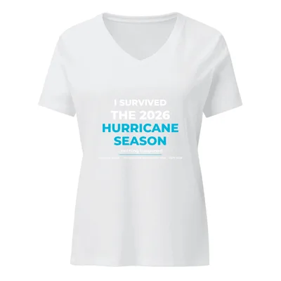 Women's Relaxed V-Neck T-Shirt in Berry