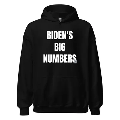 BIDEN'S · BIG · NUMBERS in Black