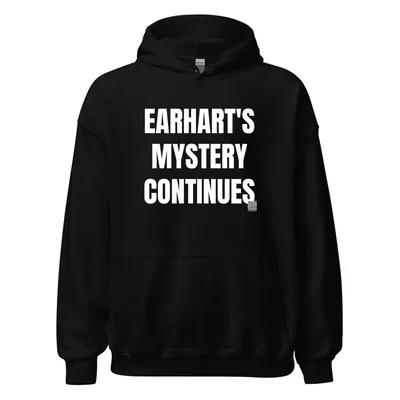 EARHART'S · MYSTERY · CONTINUES in Black