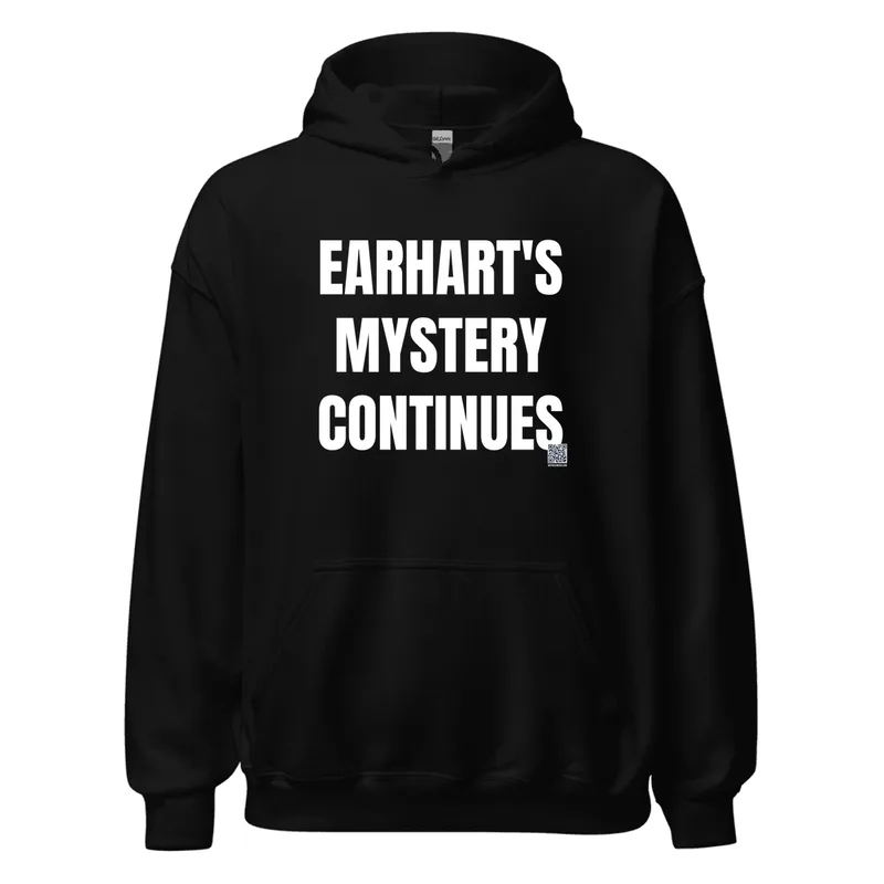 EARHART'S · MYSTERY · CONTINUES in Black