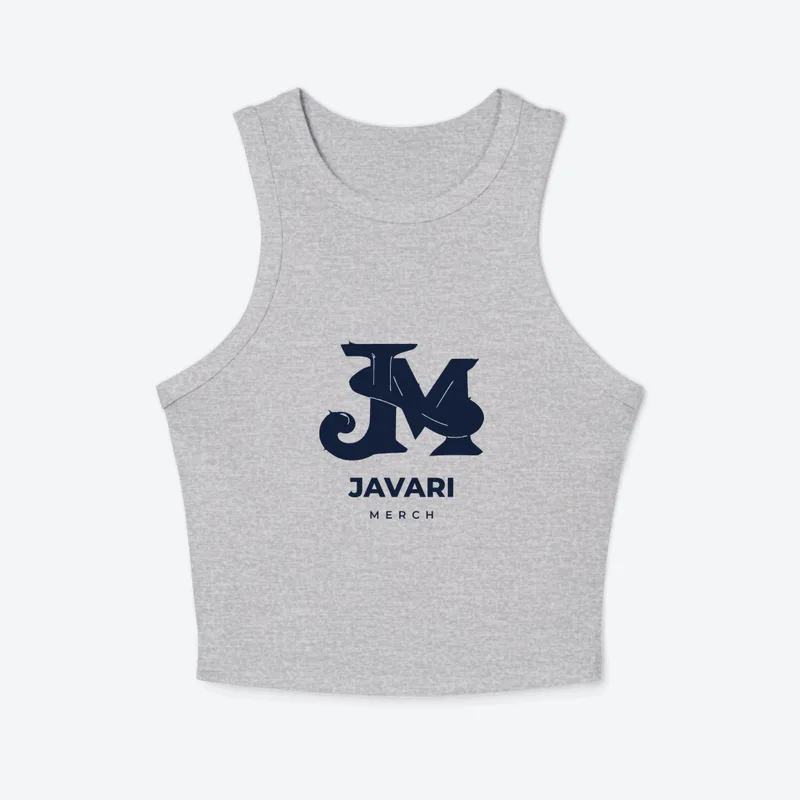 Women's Micro Rib Racer Tank Top in Athletic Heather