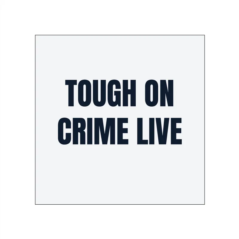 TOUGH ON · CRIME LIVE in White