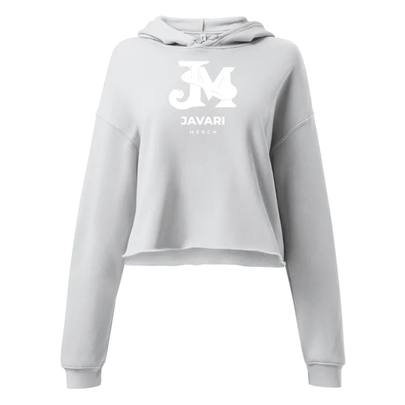 Women's Cropped Hoodie in Black