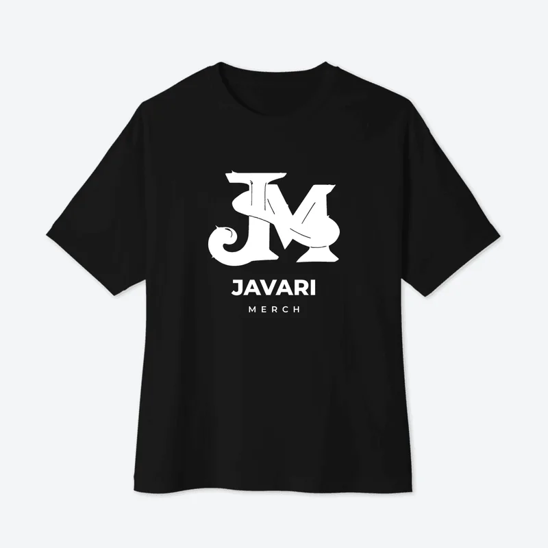 Unisex Oversized Boxy Tee in Black