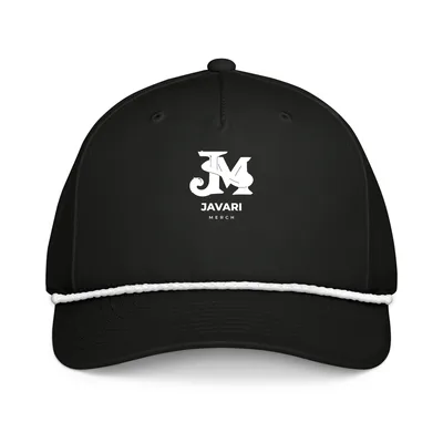 Classic Rope Cap in Black/White