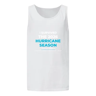 Unisex Garment-Dyed Tank Top in Black