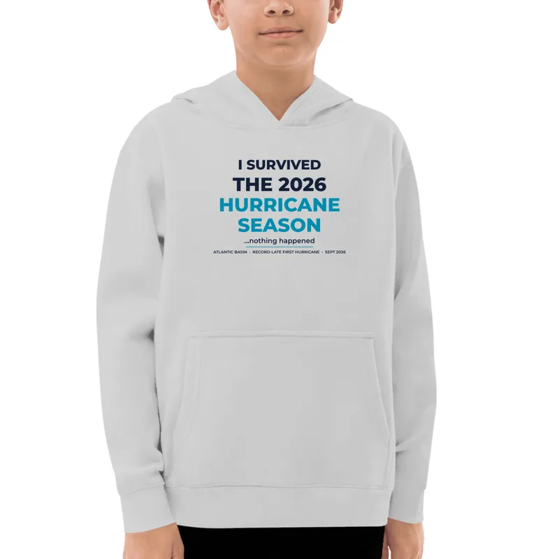 Kids Fleece Hoodie in Athletic Heather