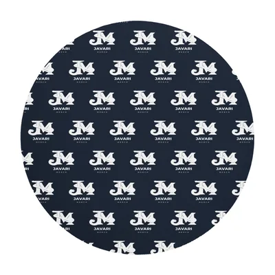 Round Mouse Pad in White