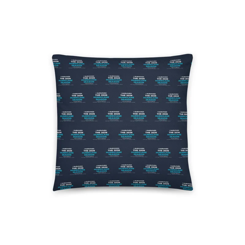 All-Over Print Cotton Pillow