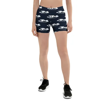 All-Over Print Shorts in White