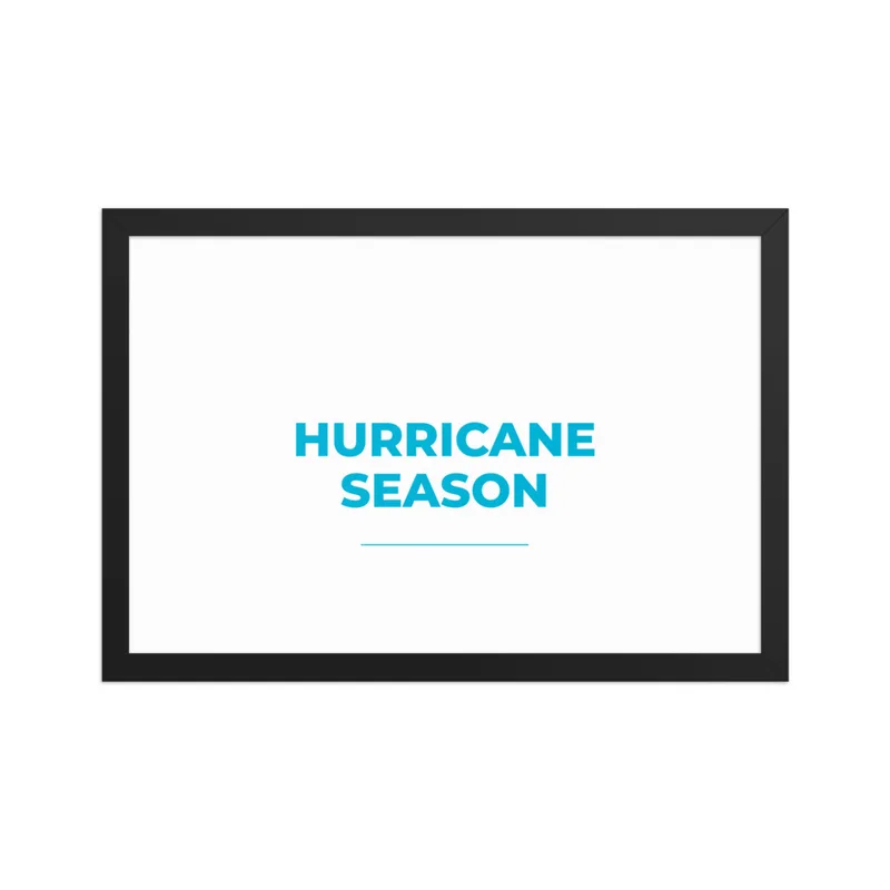Enhanced Matte Paper Framed Poster (cm) in Black