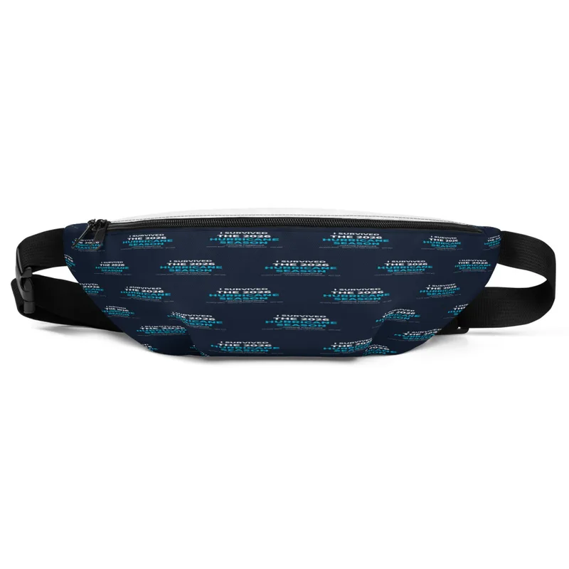 All-Over Print Fanny Pack in White
