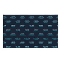 All-Over Print Flag — White · One size
