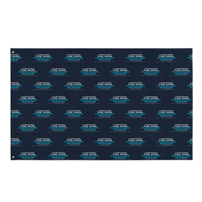 All-Over Print Flag in White