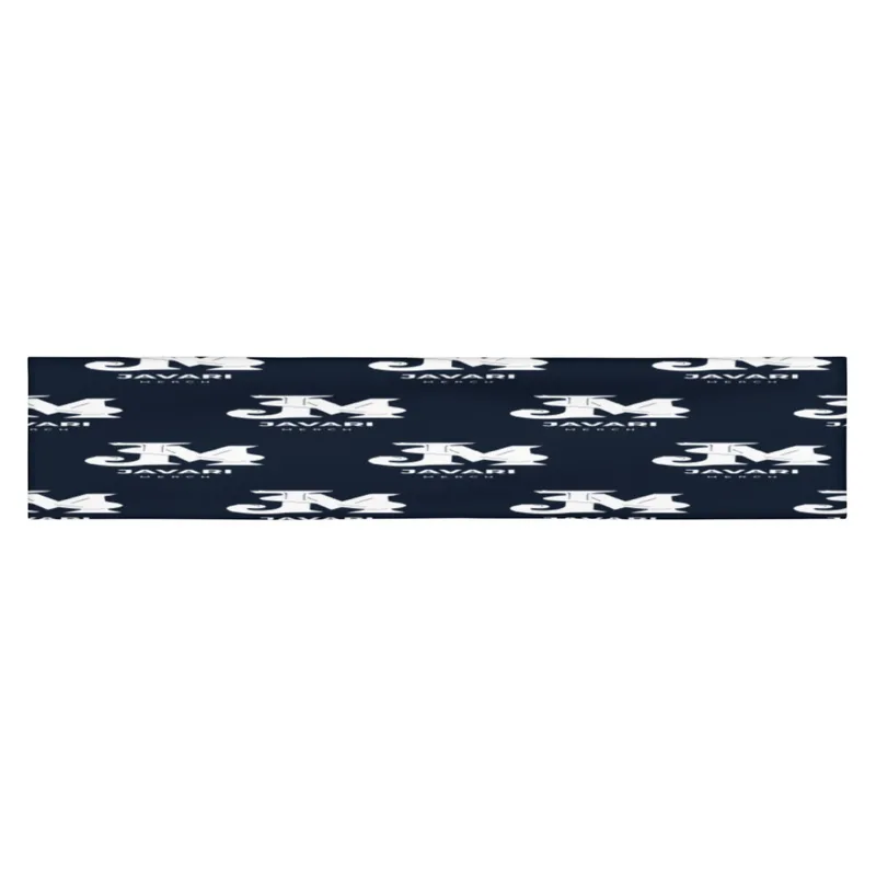 All-Over Print Headband in White