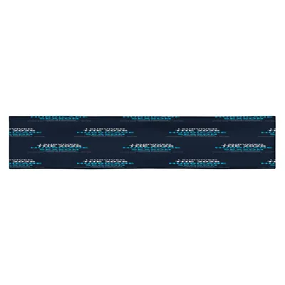 All-Over Print Headband in White
