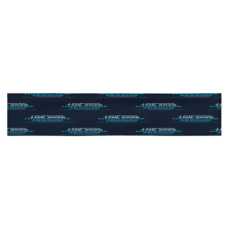 All-Over Print Headband in White