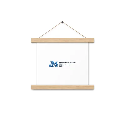 Enhanced Matte Paper Poster With Hanger (in) in Oak
