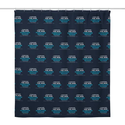 Shower Curtain in White