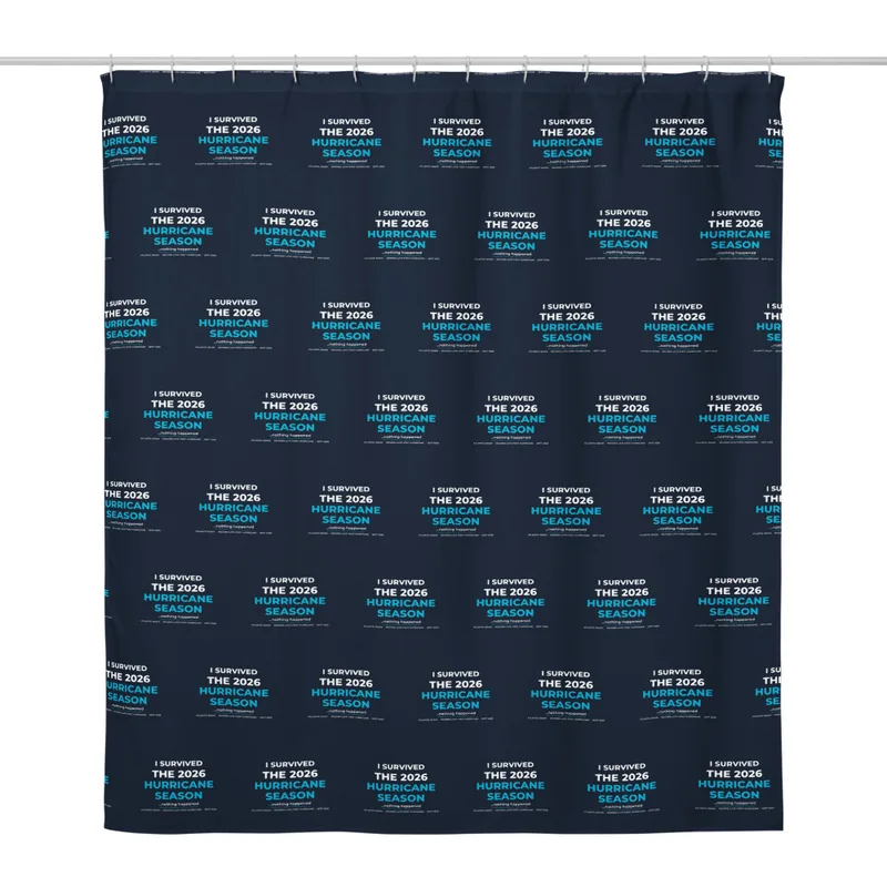 Shower Curtain in White