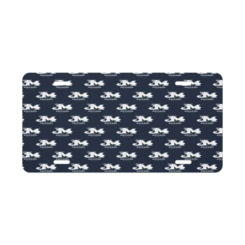 Vanity Plate in White Glossy