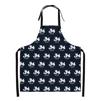All-Over Print Apron in White