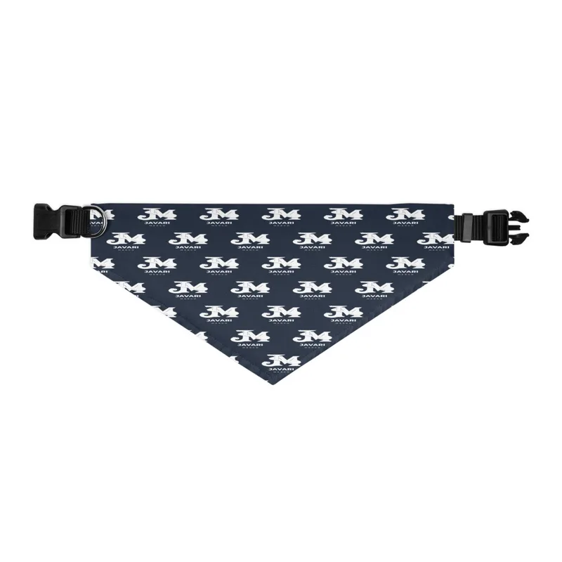 Pet Bandana Collar in Black