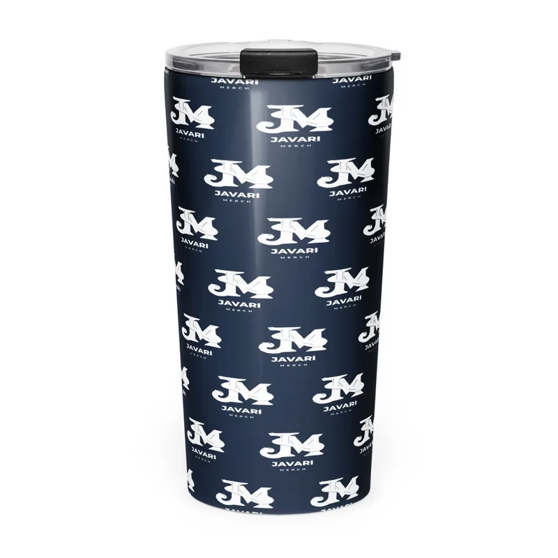 Tapered Stainless Steel Tumbler 20 oz in White